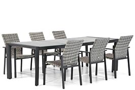 Lifestyle Upton/Forest 240 cm dining tuinset 7-delig