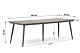 Coco Olivine/Matale 240 cm dining tuinset 7-delig