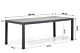 Coco Leonardo/Residence 220 cm dining tuinset 7-delig